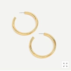 Gold Hoop Earrings J. Crew, AL791